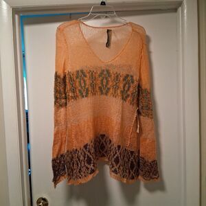 Anthropologie Aratta Silent Journey Mohair blend Sweater Women Sz S , NWT
